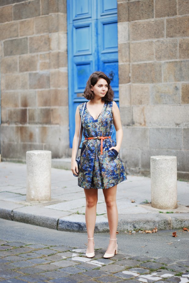 Cop copine robe sales bleue